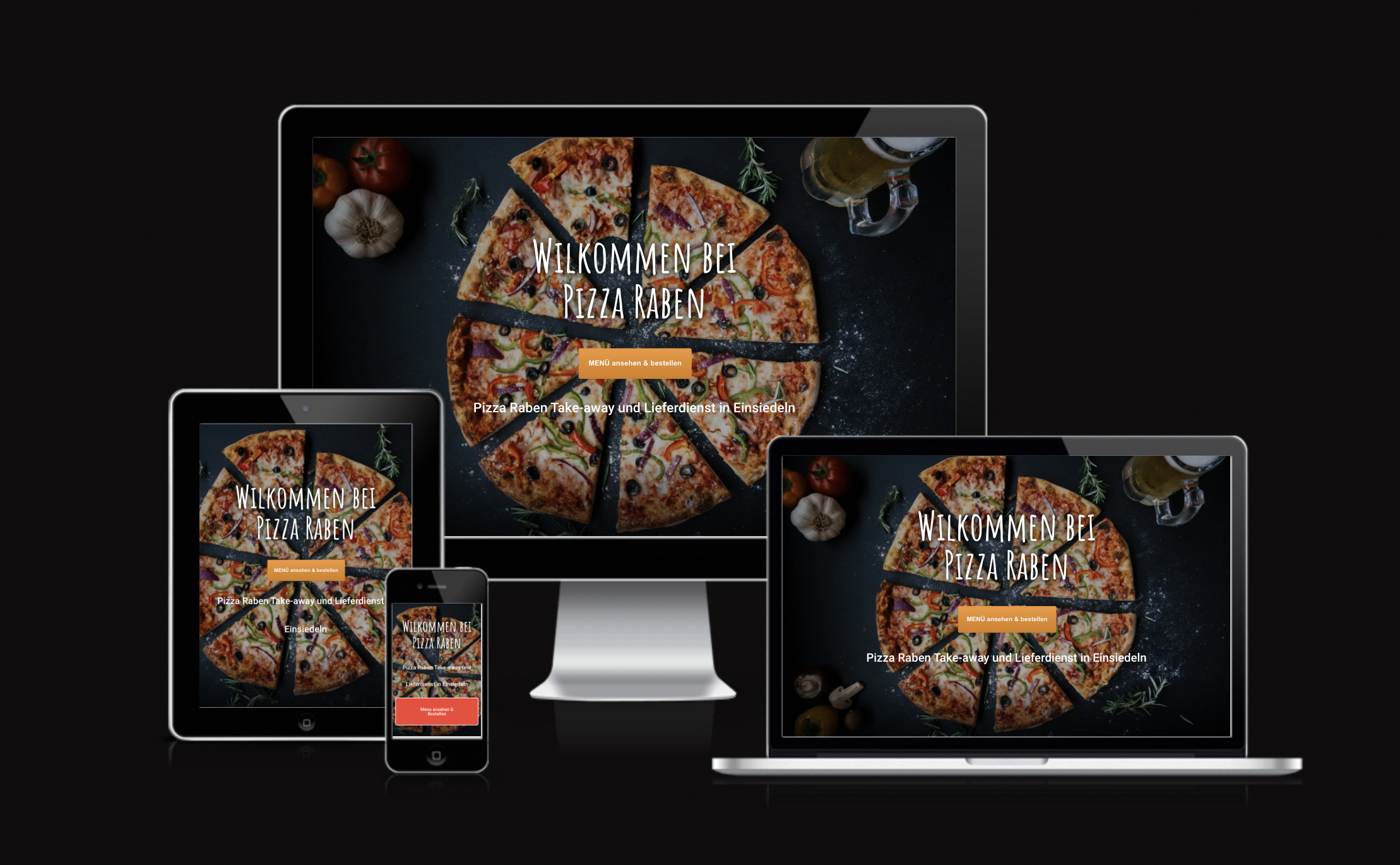 Responsive design Pizza Raben