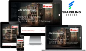 Switchgear webseite design by sparklingbrands.ch
